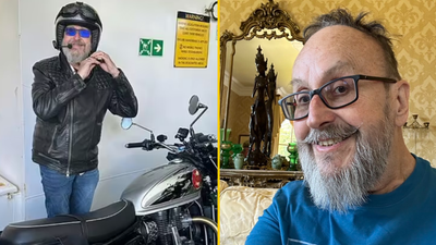 Hairy Biker Dave Myers in ‘tears’ getting back on bike for first time amid cancer battle