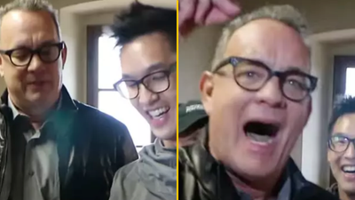 Tom Hanks was asked if he remembered words to rap from 1988 movie Big and he didn’t disappoint