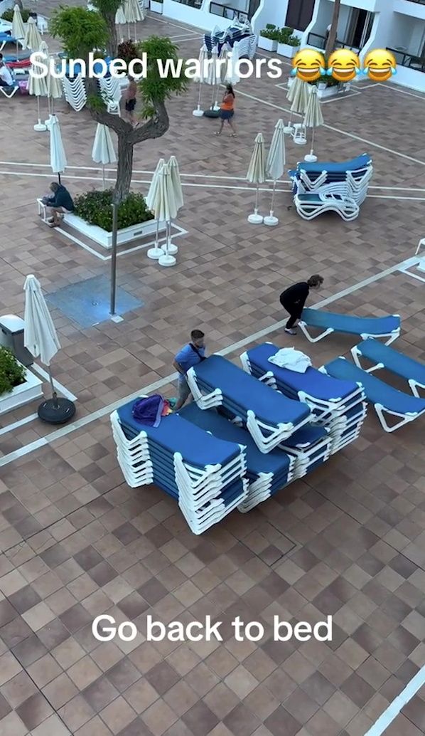 Brits abroad furious after guests claim sunbeds three and a half hours