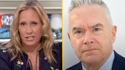 BBC’s Sophie Raworth mistakenly announces that Huw Edwards has resigned