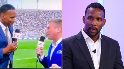 Shaka Hislop ‘conscious’ after collapsing on air