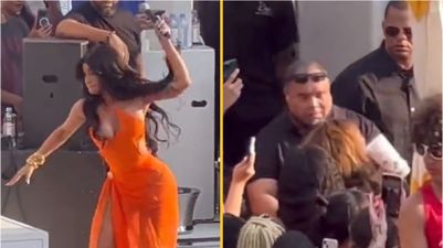 Fan hit by Cardi B’s microphone has reported the incident to the police