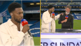 <strong>Roy Keane left stunned as Daniel Sturridge impersonates his infamous line</strong>