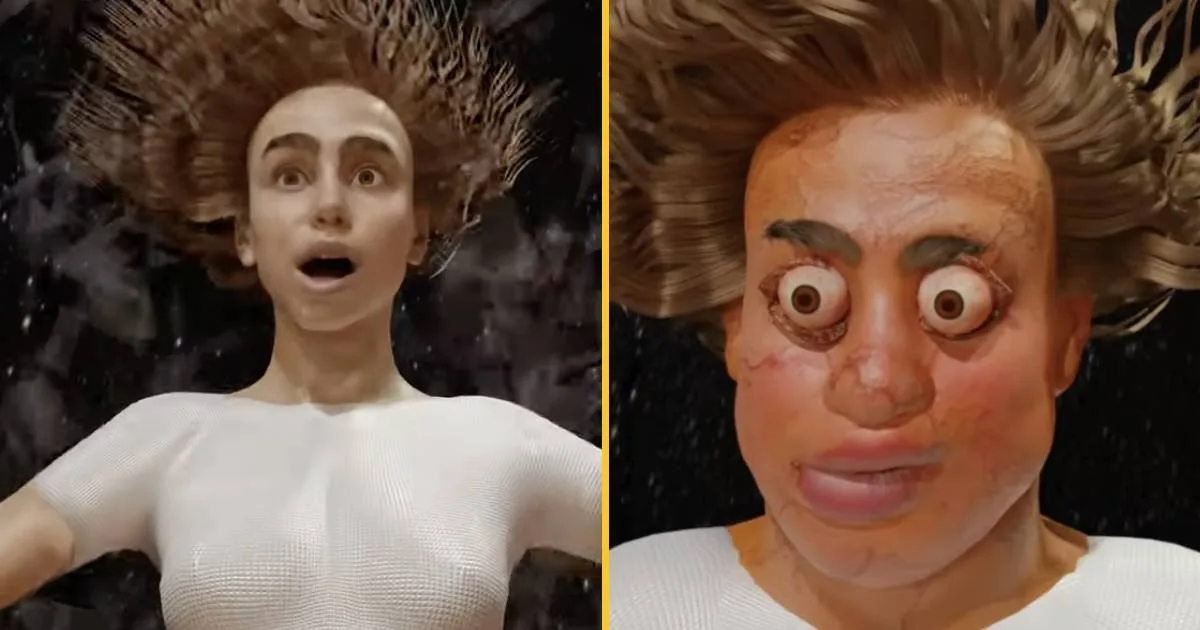 Terrifying video shows what would happen to a human in space without a