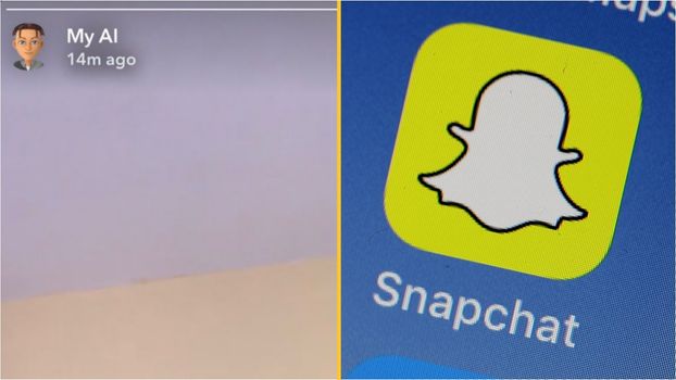 Snapchat users freaking out after the platform's AI posts its own story