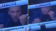 Conor McGregor mocked after being spotted shadow boxing at Anthony Joshua fight