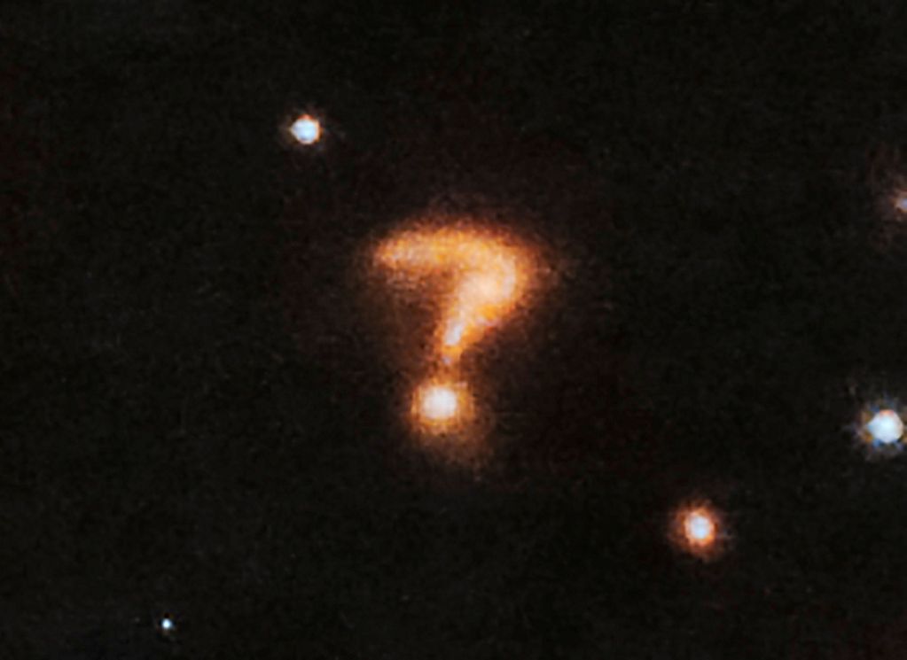 James Webb Telescope Captures Bizarre Galaxy That Looks Like A Question james-webb-telescope-captures-bizarre-galaxy-that-looks-like-a-question