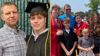 Dad-of-five collapses and dies while helping son move into university