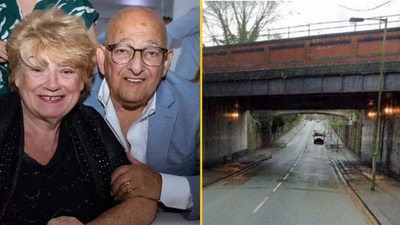 Man and woman who died after being trapped in car on flooded road were married couple