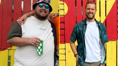 Man returns to Leeds Festival 14 stone lighter since he visited in 2021