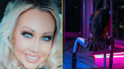Woman busts boyfriend at strip club, jumps on stage, dumps him, makes $100 in tips