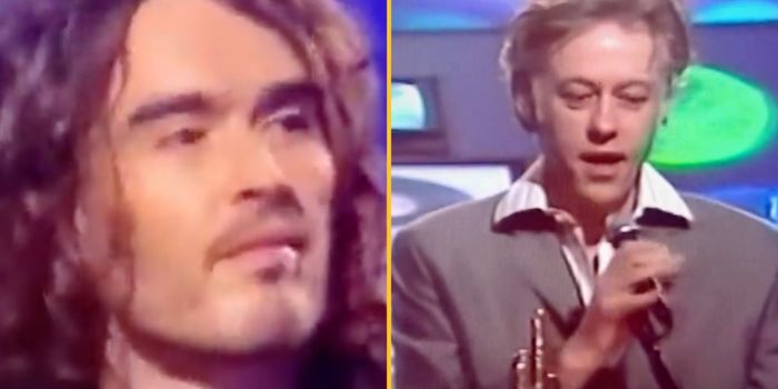 Bob Geldof insults Russell Brand at awards show in resurfaced clip