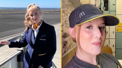 Flight attendant quits ‘dream job’ to work at McDonald’s as she gets paid more