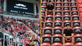 Movember turns empty season ticket seats into a powerful message for World Suicide Prevention Day