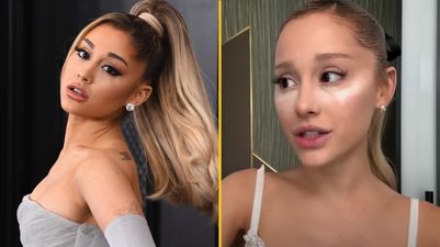 Ariana Grande tears up as she reveals she’s had ‘a tonne’ of cosmetic work
