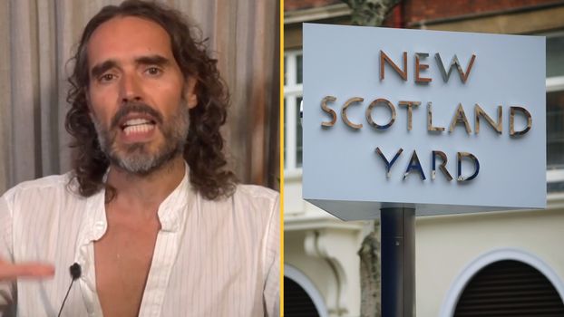 Russell Brand met police