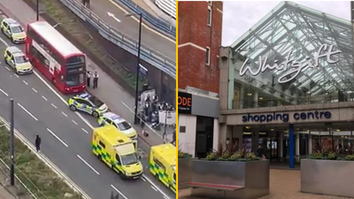 Girl, 15, stabbed to death as she protected pal ‘rowing with ex’ on Croydon bus