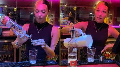 Bartender warns punters they’ll be judged for ordering double vodka tap water