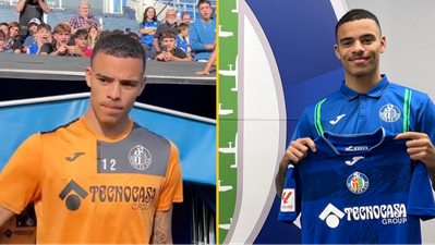 Mason Greenwood officially unveiled to Getafe fans