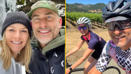 Couple die after being hit by lumber from passing truck during bike ride