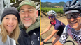 Couple die after being hit by lumber from passing truck during bike ride