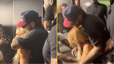 OnlyFans star Elle Brooke passes out after getting choked out by Dillon Danis