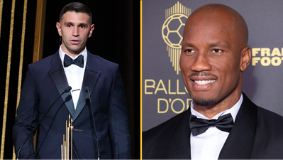 Didier Drogba praised for reaction to audience booing Emi Martinez at Ballon d’Or