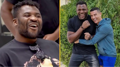 The incredible gift Cristiano Ronaldo has given Francis Ngannou before Tyson Fury fight