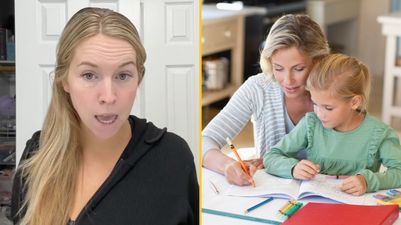‘I do my kids’ homework for them so they aren’t stressed’