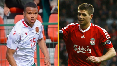 Steven Gerrard scores for Bulgaria in Euro U-17 qualifier