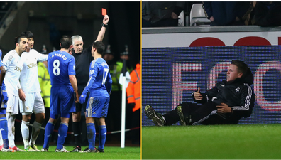 Swansea ball boy who was kicked by Eden Hazard worth over £50m