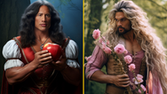 Man uses AI to reimagine The Rock and Jason Momoa as Disney characters