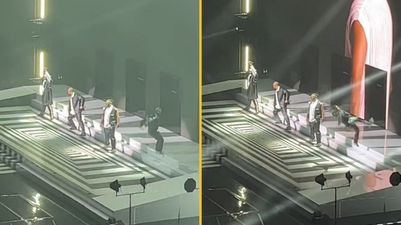 JLS star Aston Merrygold leaves fans shocked after backflip goes wrong