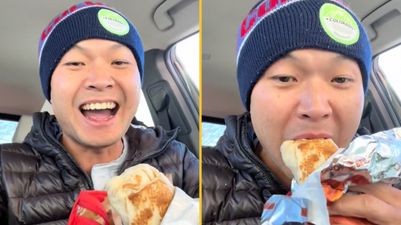 Delivery driver divides opinion after eating customer’s food who didn’t tip