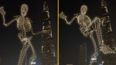 People say viral Dubai ‘Halloween drone show’ looks like skeleton pole dancing on Burj Khalifa