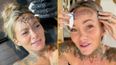 Influencer who claimed she got her boyfriend’s name ‘tattooed’ on her forehead admits it was fake