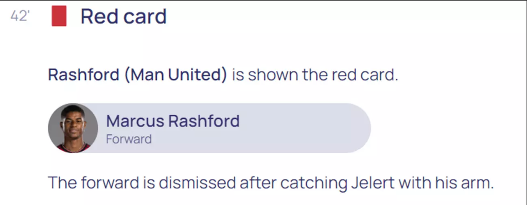 Marcus Rashford red 