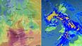 Tornado warning issued in UK as Storm Debi brings 100mph winds