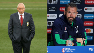 Andy Farrell will lead the Lions to Australia, leaving the IRFU with a tough choice