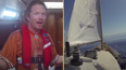 Sailors film eerie moment they find ‘ghost ship’ in the middle of the ocean with nobody on board