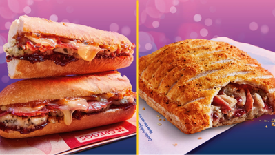 Greggs festive menu just dropped – and it looks absolutely unreal