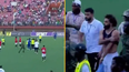 Mo Salah targeted by pitch invaders in Egypt vs Sierra Leone