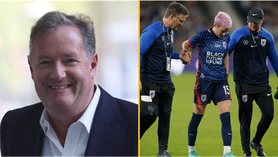 Piers Morgan says Megan Rapinoe getting injured in final game is ‘proof God exists’