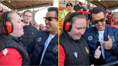 Rob McElhenney shows class by taking selfie with popular Wrexham fan