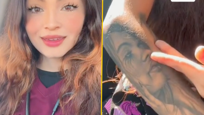 Woman’s boyfriend secretly tattoos face of the girl he was cheating with on her arm