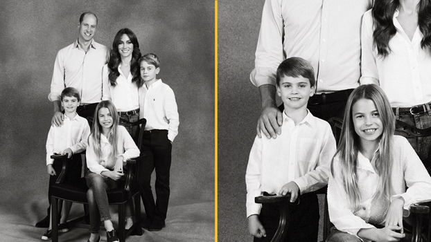 Prince Louis 'missing finger' in royal family Xmas photo sparks debate
