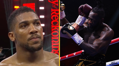 Anthony Joshua sends message to Deontay Wilder after shock Joseph Parker defeat