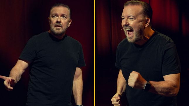 Ricky Gervais doesn't care about being cancelled and loves offensive