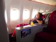 Woman refuses to give up first-class seat on plane for mum and her ‘difficult’ son