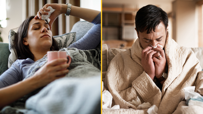 Thousands of people across the UK are ‘ill with cold and cough-like symptoms’ that just won’t clear up
